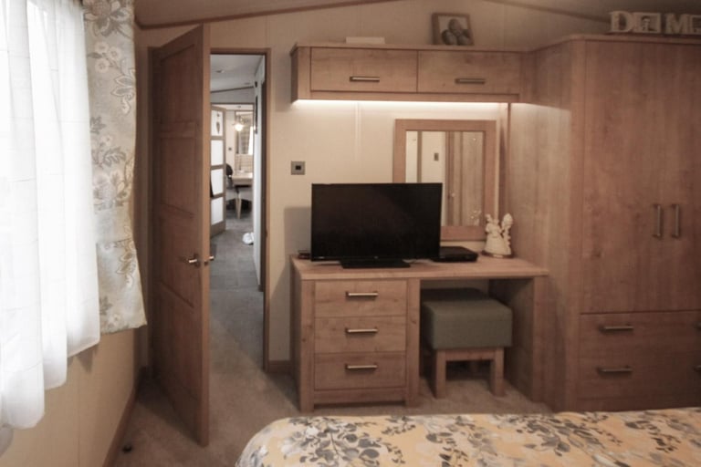 ABI Westwood 2017 static caravan sited at Allhallows, Kent. Private sale