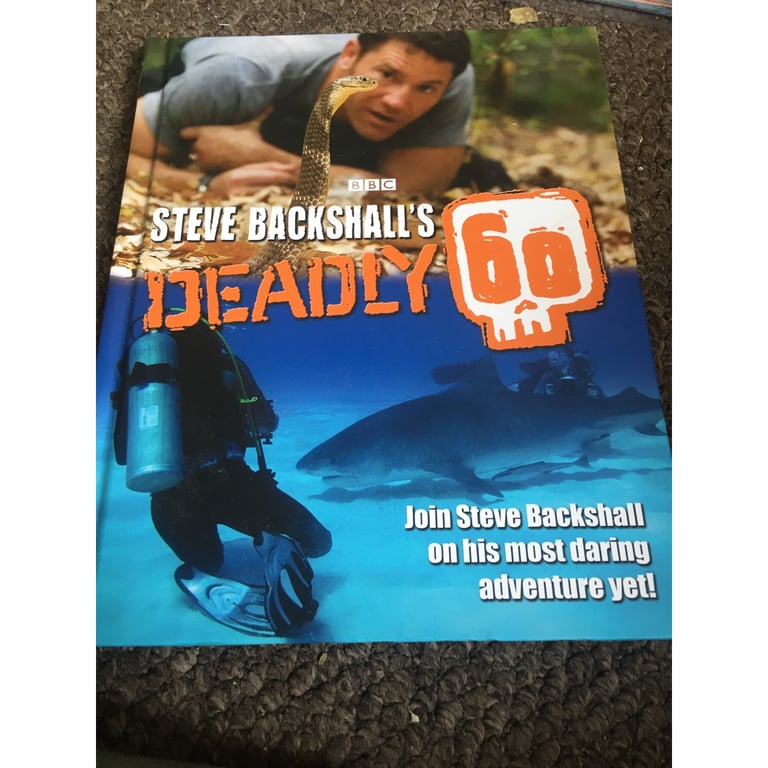 Two Steve Backshall books 