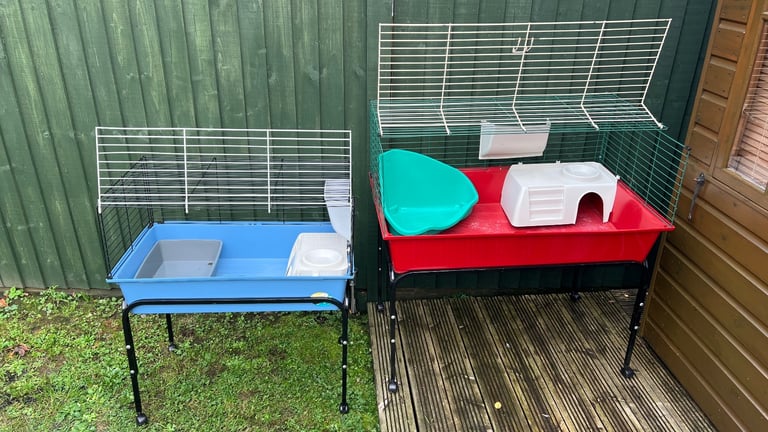 Used Rabbit/Guinea Pig Cages