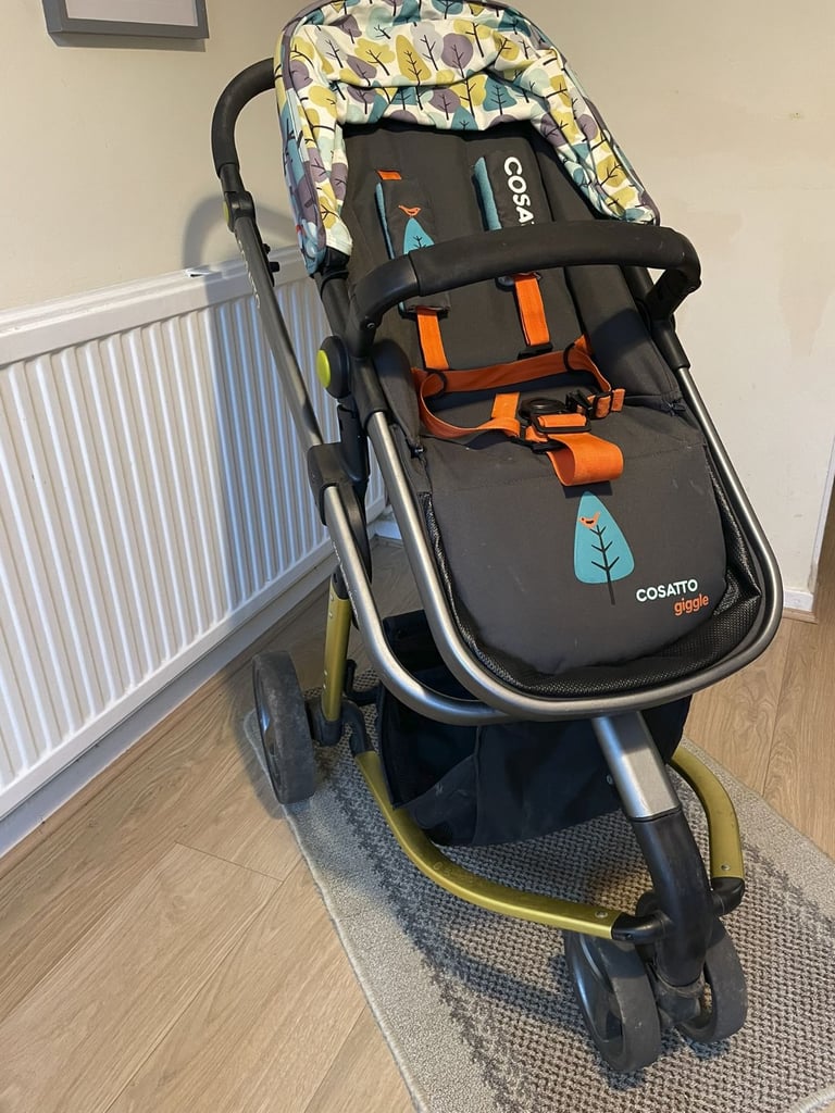 Secondhand Cosatto travel system (pram, buggy and carseat)