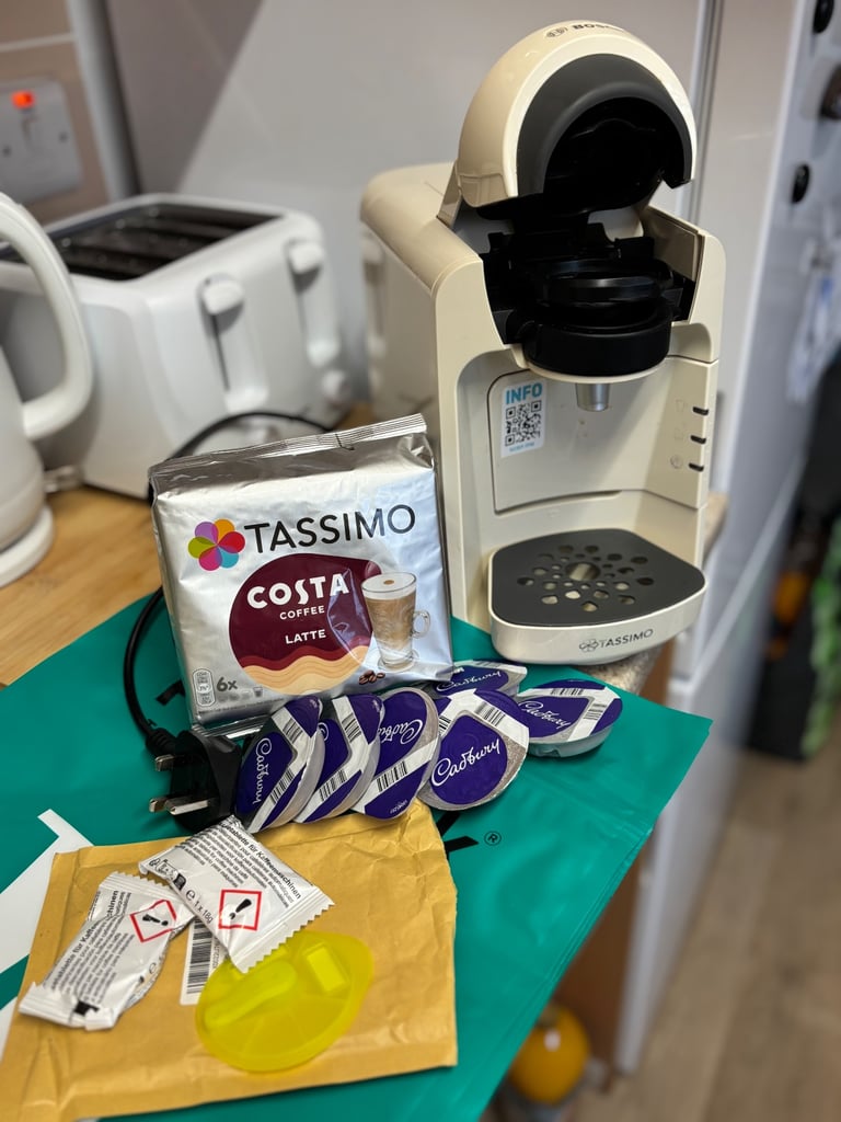 Tassimo coffee and extras 