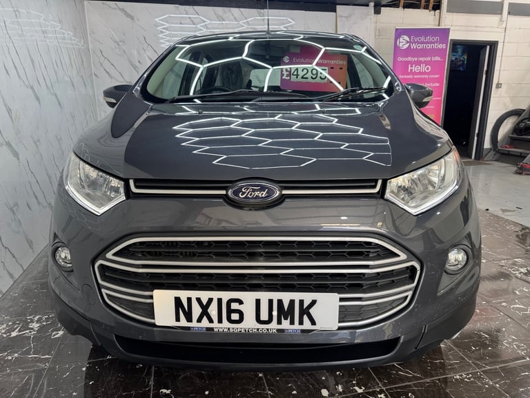 2016 Ford Ecosport 1.0T EcoBoost Zetec Turbo SUV 5dr Petrol Manual 2WD Euro 5 (s/s) (125 ps) HATC...