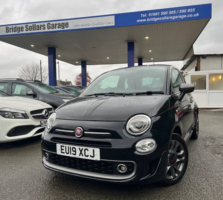 2019 19 FIAT 500 1.2 S HATCHBACK 3DR PETROL MANUAL EURO 6 (S/S) (69 BHP)