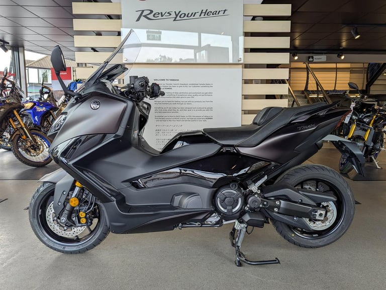 IN STOCK NOW! - NEW Yamaha TMAX Tech MAX. Dark Magma. £14,000 On The Road