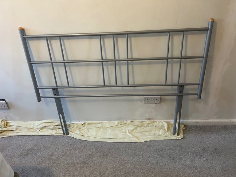 Double Bed Metal Headboard