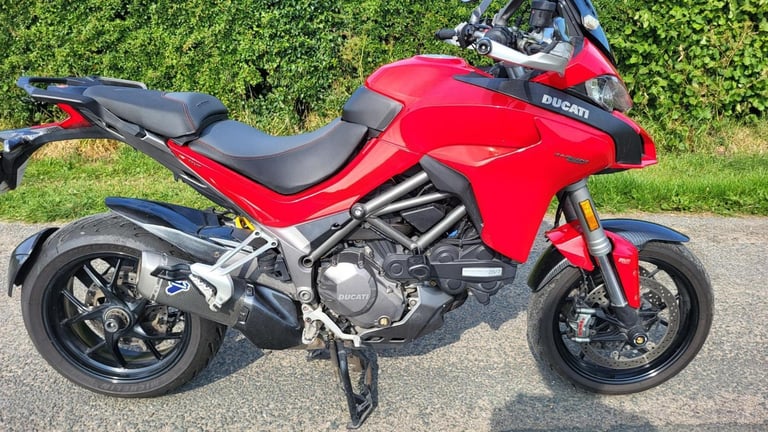 2018 18 DUCATI MULTISTRADA 1260 S DVT HIGH SPEC TOURER ADVENTURE HISTORY NEW MOT