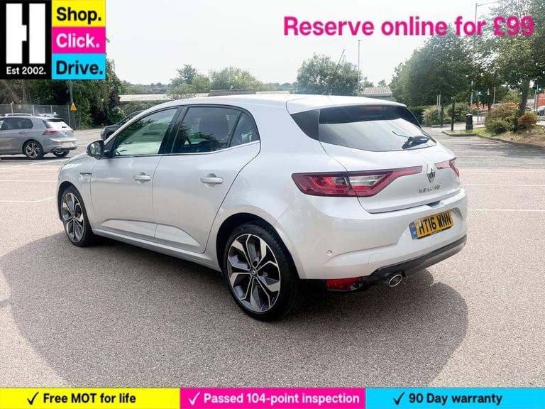 2016 Renault Megane 1.6 dCi Signature Nav Euro 6 (s/s) 5dr HATCHBACK Diesel Manual