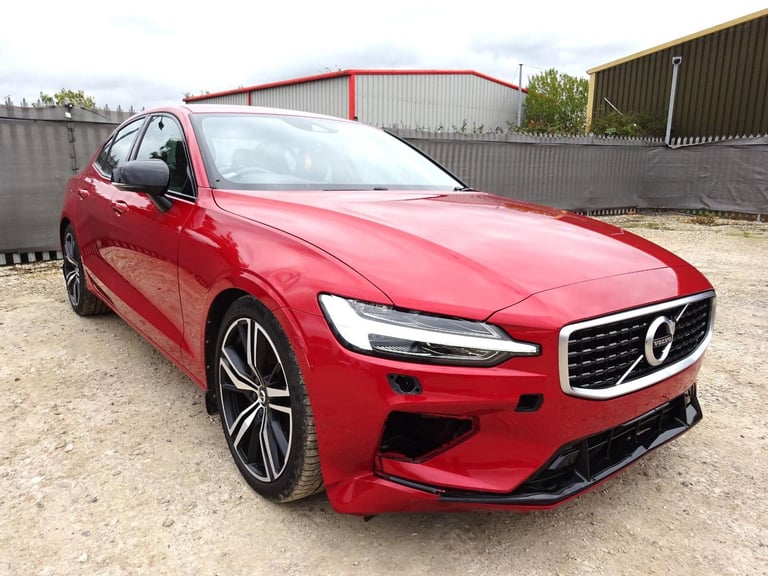 2019 19 REG VOLVO S60 R-DESIGN EDITION T5 AUTO DAMAGED REPAIRABLE SALVAGE