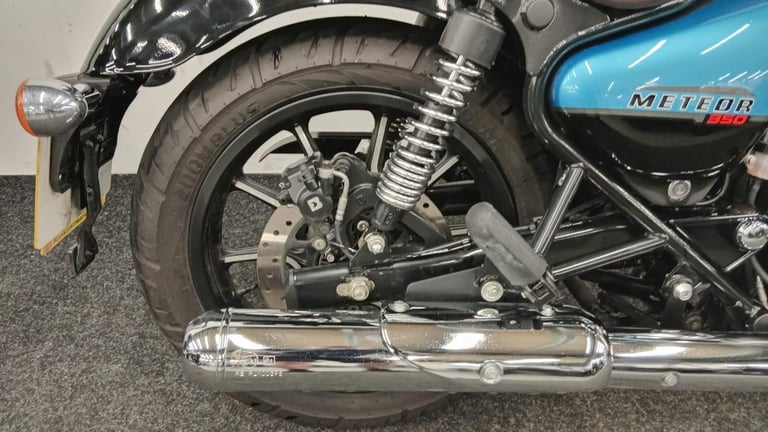 ROYAL ENFIELD METEOR 350 ** 12 MONTH MOT - CENTER STAND - SISSY BAR ** 