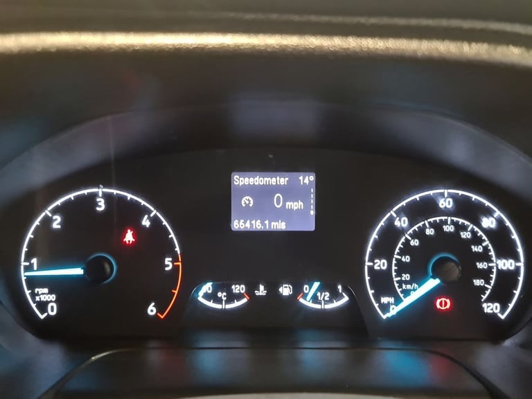 ORANGE FORD TRANSIT CUSTOM 2.0 280 ECOBLUE LIMITED PANEL VAN 5DR L1 H1 EURO 6 1