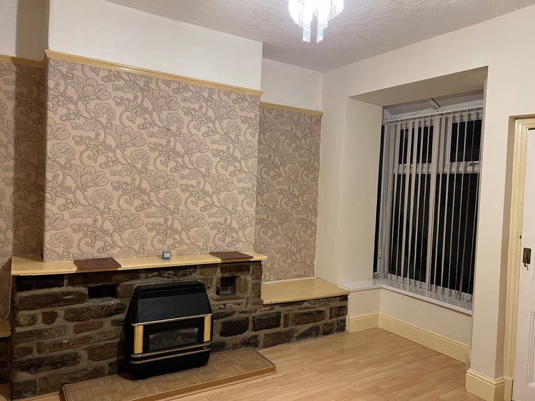 Mid terraced house Napier Street Nelson, Lancashire.