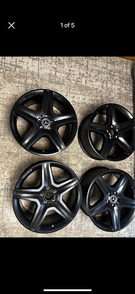 image for Mercedes GLE Amg alloy Weels