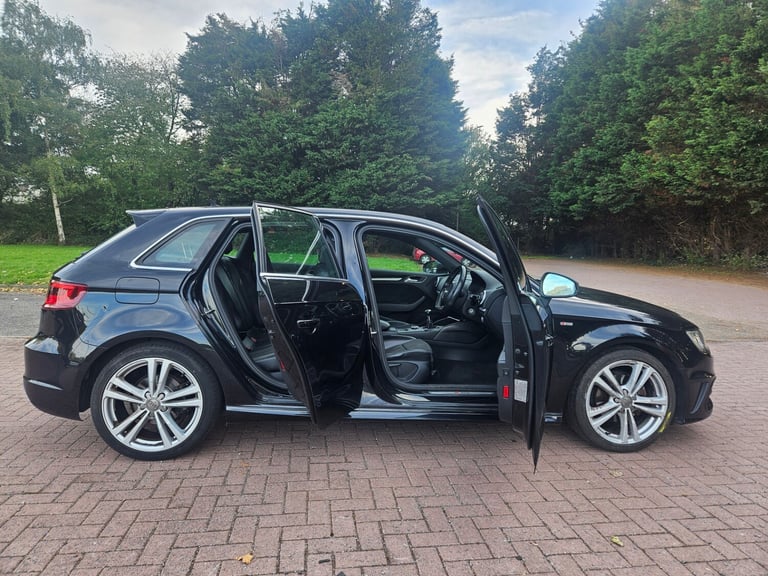 2014 Audi A3 1.4 TFSI S Line 5dr HATCHBACK Petrol Manual