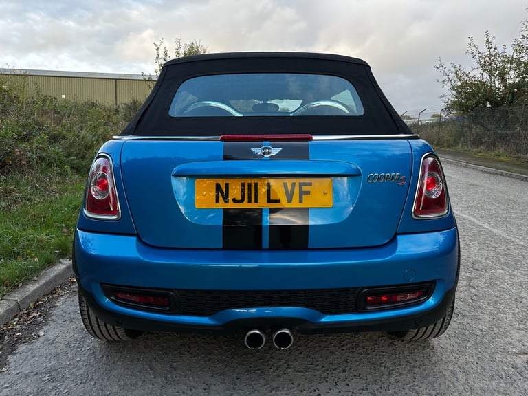 2011 MINI Convertible 1.6 Cooper S [184] 2dr CONVERTIBLE Petrol Manual
