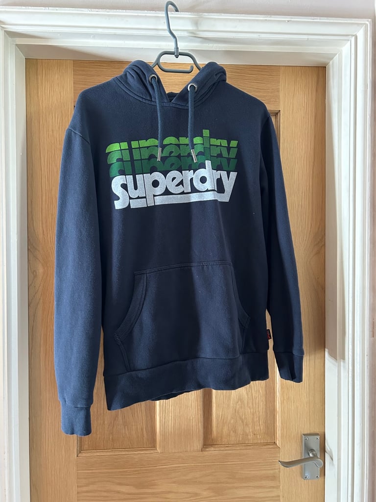 image for Superdry hoodie - mens medium - hardly worn