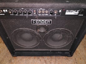 Fender Rumble 100 bass guitar amp amplifier
