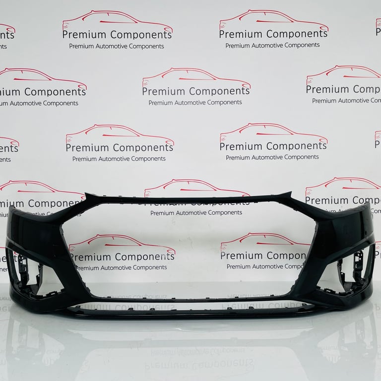 image for Audi A4 Front Bumper Skin Genuine Black B9 Se Face Lift 2019 - 2022 [al22]