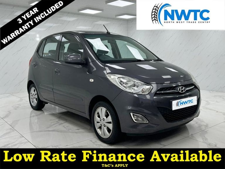 image for 2011 Hyundai i10 1.2 Active Hatchback 5dr Petrol Manual Euro 5 (85 bhp) 1 FORMER OWNER Hatchback ...
