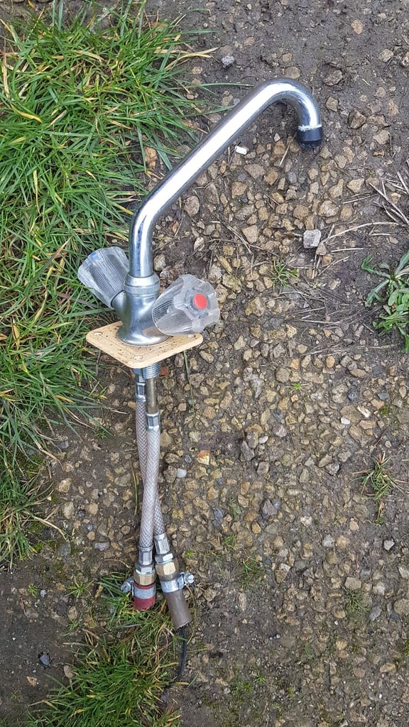 WHALE and other - various used mixer taps for camper caravan motorhome boat.