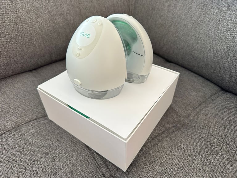 Elvie Pump Double - Ultra-Quiet, Wearable Electric Breast Pump