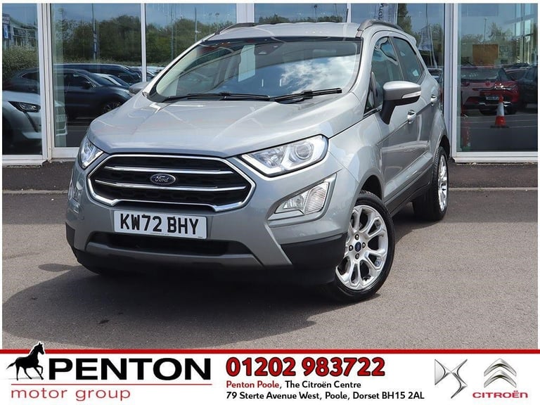 2023 Ford Ecosport 1.0T EcoBoost Titanium Euro 6 (s/s) 5dr HATCHBACK Petrol Manual