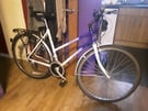 Ladies bike Raleigh pioneer 50cm frame, 12 gears ,mudguards, pannier r