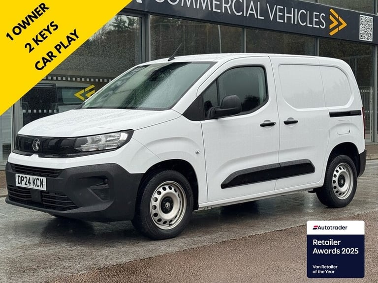2024 Vauxhall Combo 1.5 Turbo D 100ps Prime H1 Van PANEL VAN DIESEL Manual