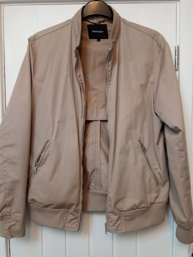 Matinique Jace, men's jacket, L/M size. Danish Designer wear. Cotton. Excellent. REDUCED
