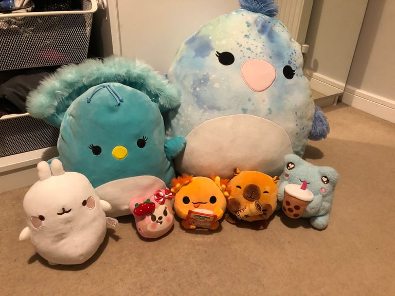 image for Squishmallows GIANT 20 inch Lois Snackles Molang Disney Stitch Minnie Mouse Enola Holmes Toys