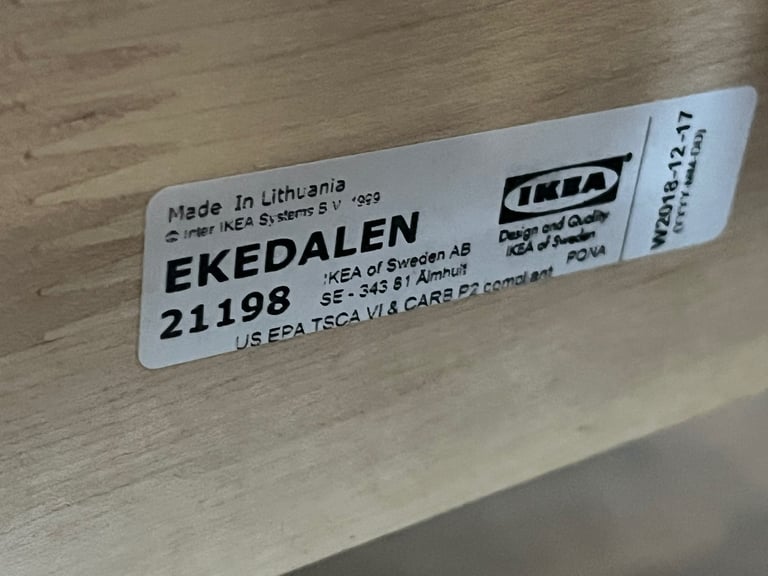 EXTENDABLE TABLE IKEA EKEDALEN