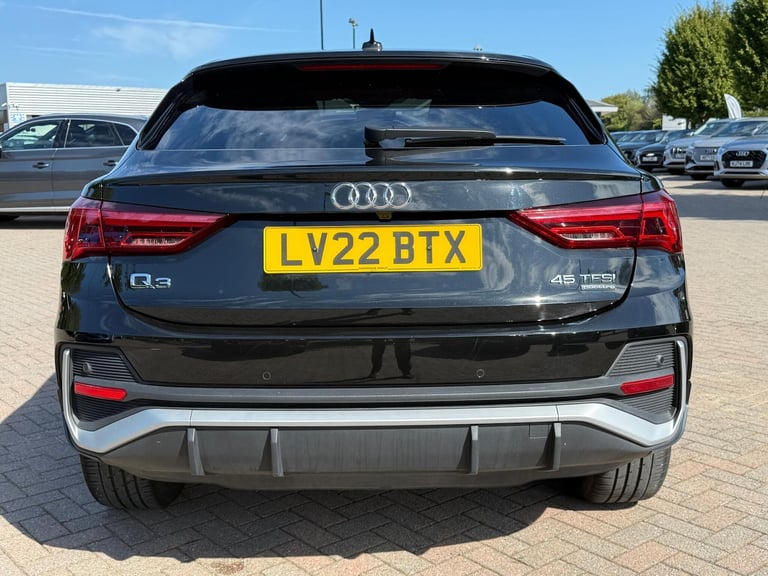 2022 Audi Q3 2.0 TFSI 45 S line Sportback 5dr Petrol S Tronic quattro Euro 6 (s/s) (245  ESTATE P...