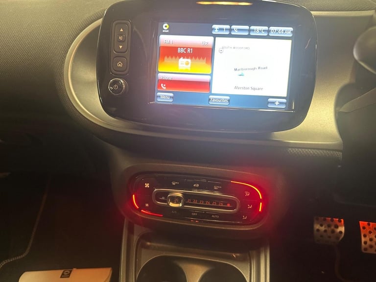 2017 Smart forfour 0.9T BRABUS Sport Night Sky (Premium Plus) Twinamic Euro 6