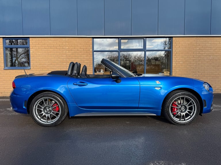 2017 Abarth 124 Spider 1.4 T MultiAir 2dr CONVERTIBLE Petrol Manual