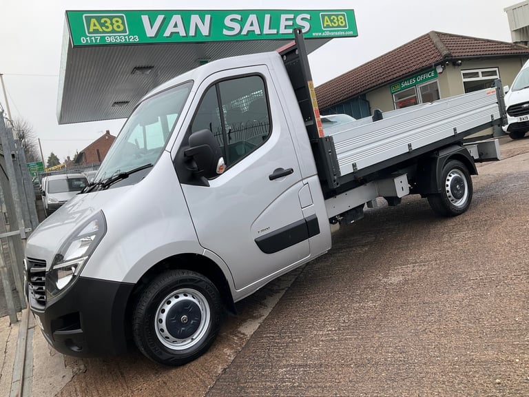 2020 VAUXHALL MOVANO 3500 L2 2.3 TURBO D 135 BHP FWD SINGLE CAB ALLOY TIPPER