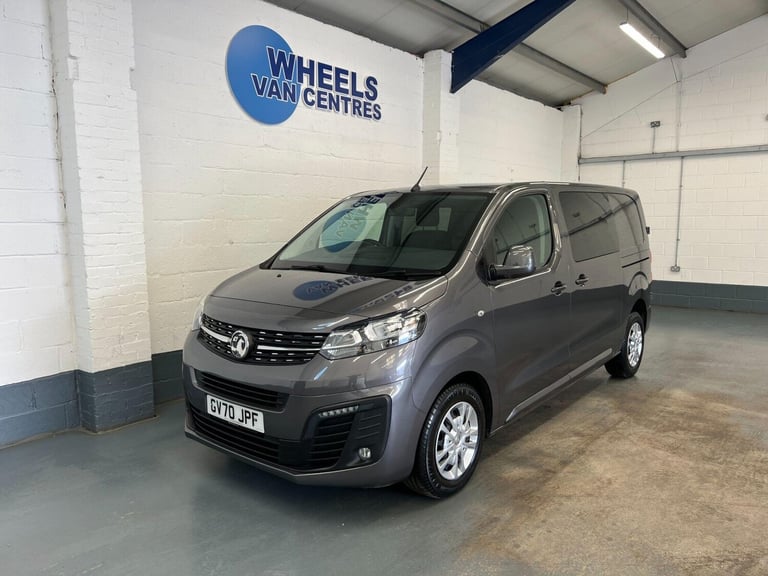 image for 2020 Vauxhall Vivaro 2.0 Turbo D 3100 Sportive Crew Van L1 H1 Euro 6 (s/s) 5dr Combi Van Diesel M...