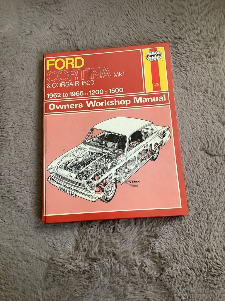 Ford mk1 cortina books