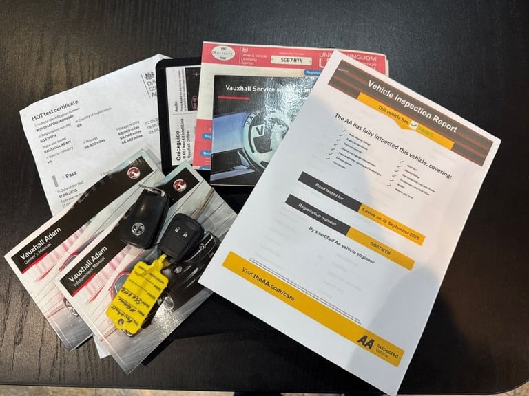 2017 Vauxhall ADAM 1.4i SLAM Hatchback 3dr Petrol Manual Euro 6 (100 ps) Hatchback Petrol Manual