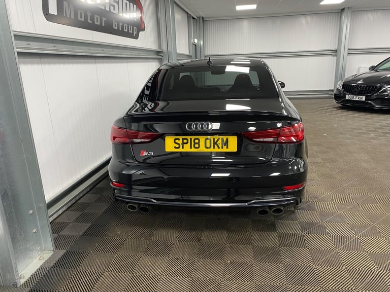 2018 Audi A3 S3 TFSI Quattro Black Edition 4dr S Tronic SALOON PETROL Automatic