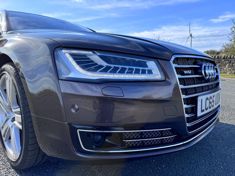 2015 Audi A8 LWB 6.3 W12. Ultimate Luxury Supersaloon. 47k. FSH. 500BHP.