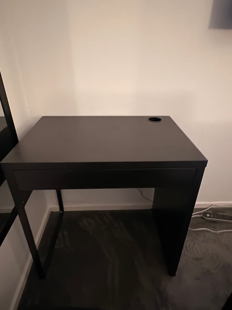 image for IKEA MICKE Desk - Black/brown