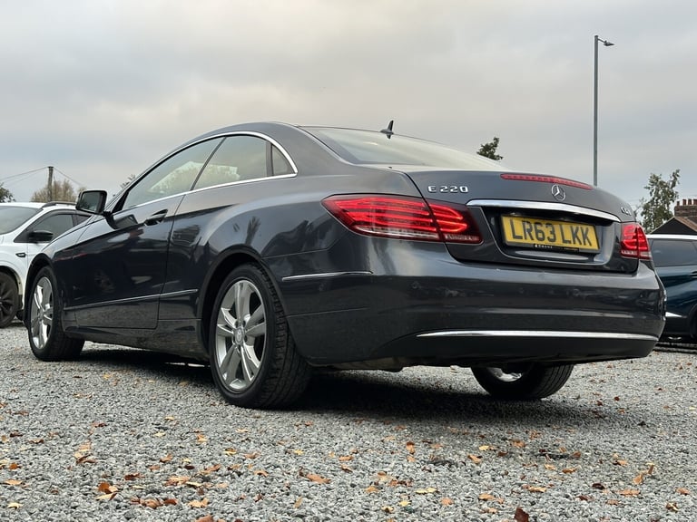 2013 Mercedes Benz E220d Diesel Auto 2 Door Coupe Grey
