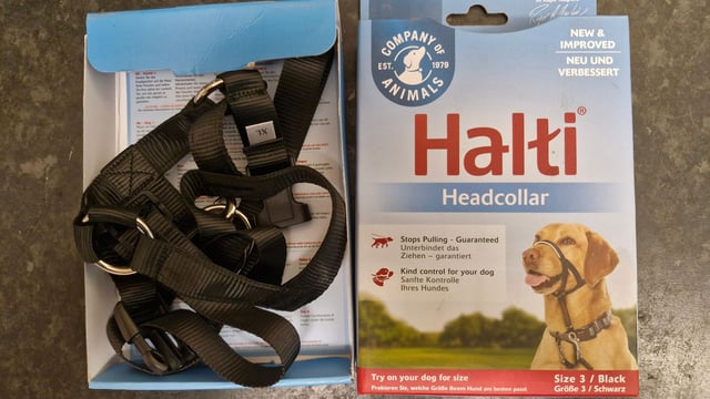 Halti Dog Harness Head Collar Size 3, Brand New In Box