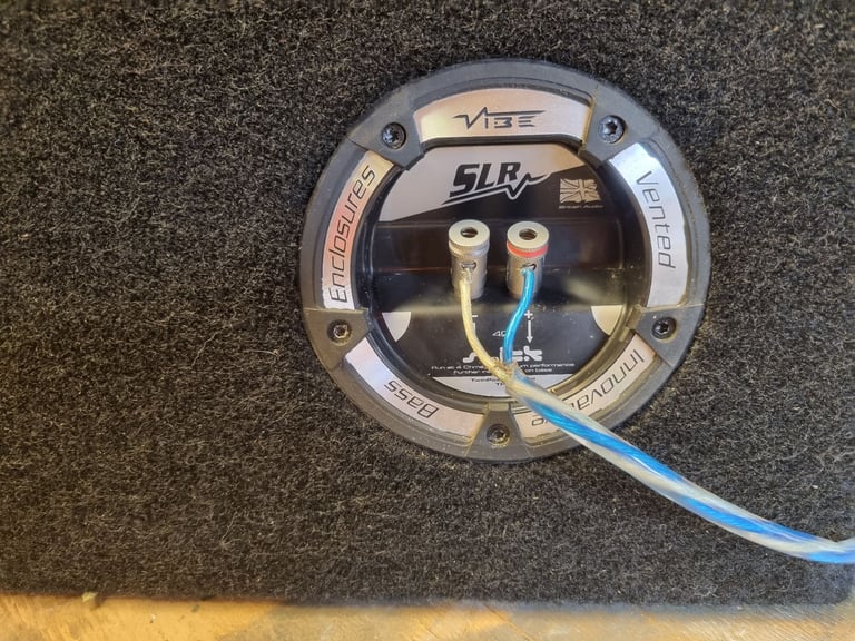 Subwoofer and amp 