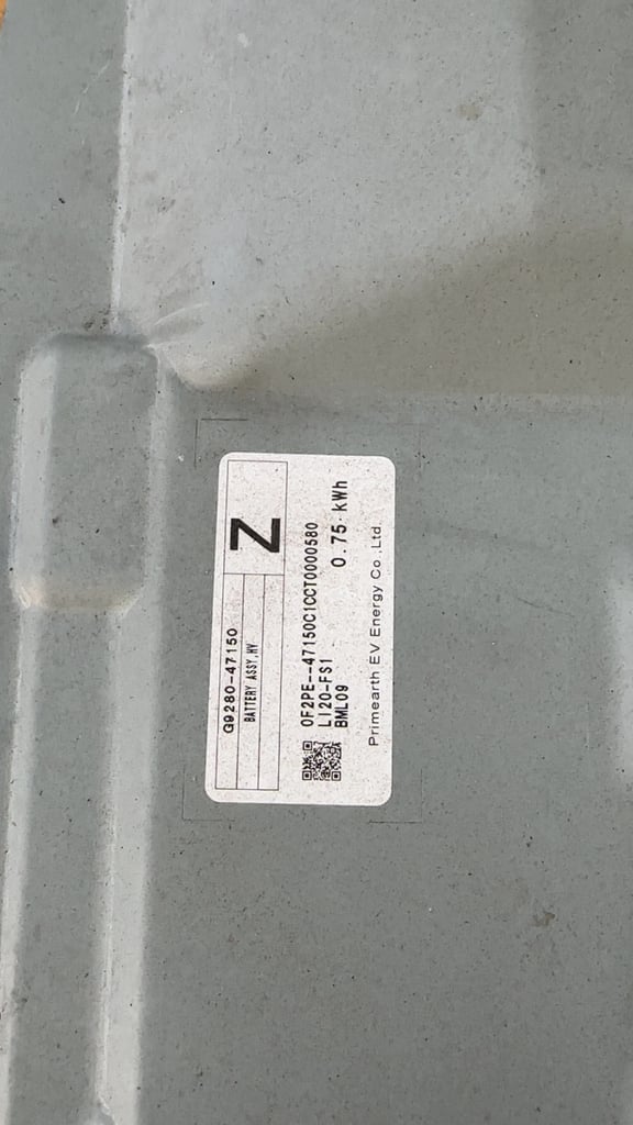 Toyota C-HR Hybrid Battery 2017–2022 – Genuine OEM