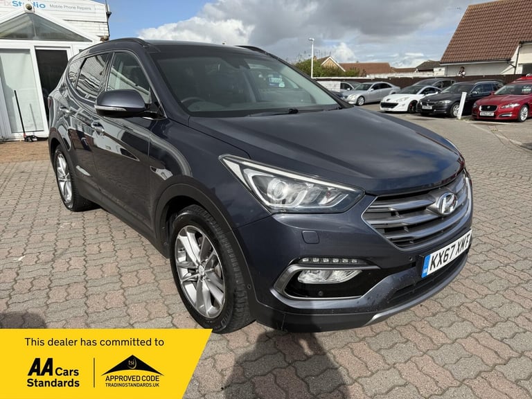 image for 2017 Hyundai Santa Fe 2.2 CRDi Blue Drive Premium SE Auto 4WD Euro 6 (s/s) 5dr (7 Seat) ESTATE Di...