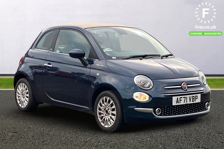 2021 Fiat 500 1.0 Mild Hybrid Dolcevita [Part Leather] 2dr Convertible PETROL Manual