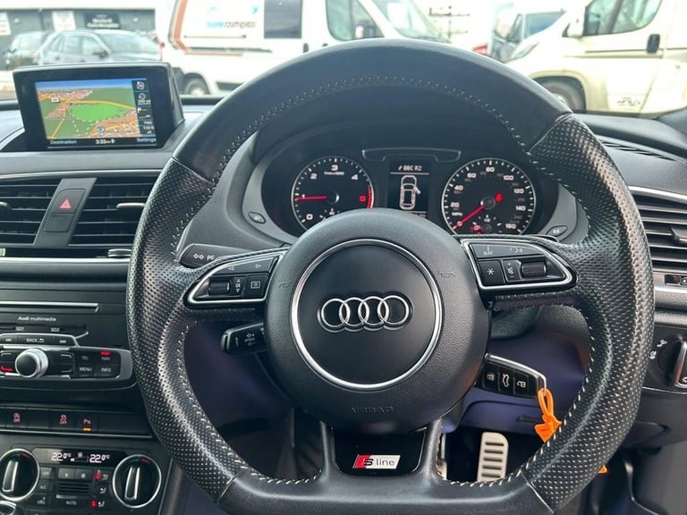 2017 Audi Q3 2.0 TDI QUATTRO BLACK EDITION 5d 148 BHP Estate Diesel Semi Automatic