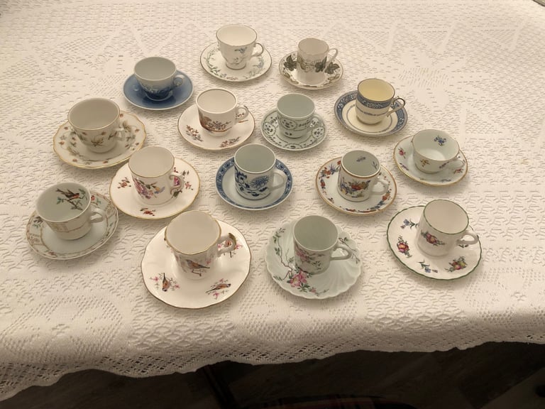 image for Limited edition of china cup and saucer sets 