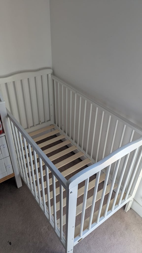 Child Cot with Mattress 
