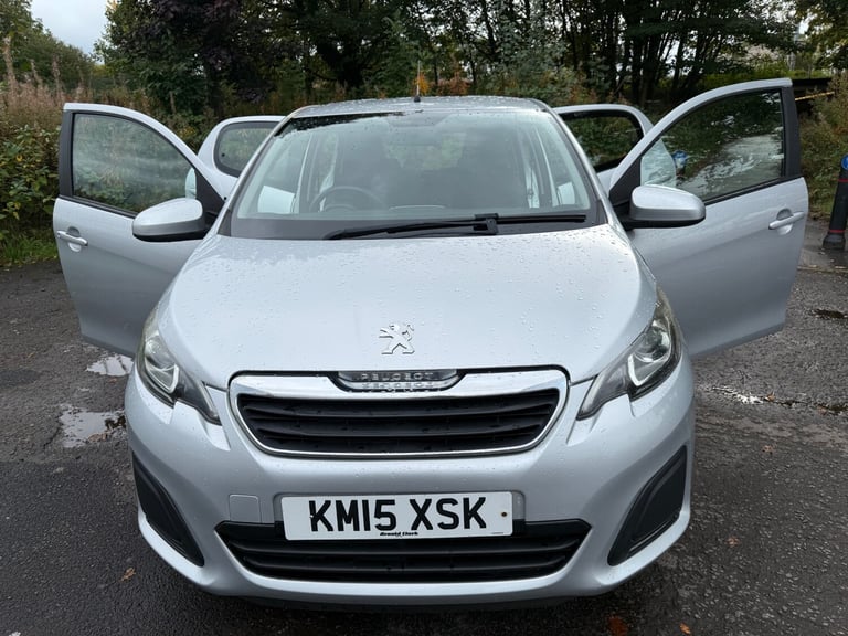 2015 Peugeot 108 1.0 Active 5dr HATCHBACK Petrol Manual